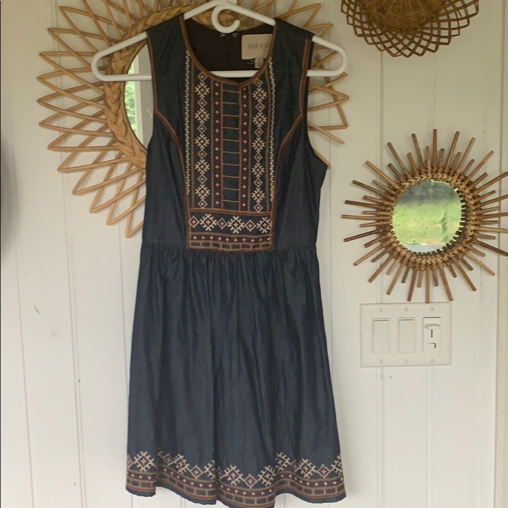 Embroidered dress